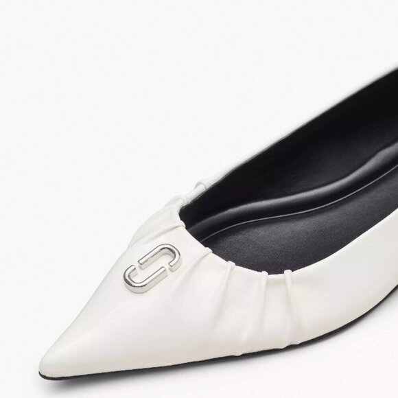 Marc Jacobs Shoes - NIB! NEW! Marc Jacobs The Ali Ballerina Flat -Women White